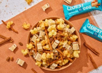 Quest STACKS Cinnamon Brown Sugar Snack Combine Recipe