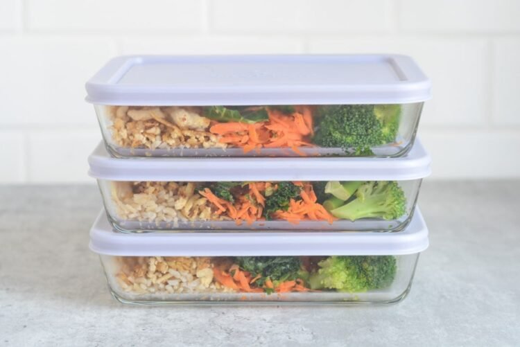 Meal Prep Lunch Bowls With Tofu & Veggies (Easy Method)