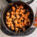 Air Fryer Buffalo Salmon Bites (Simple 10 Minute Dinner)