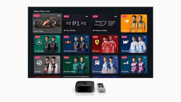 The whole lot it’s good to learn about streaming F1 on Apple TV