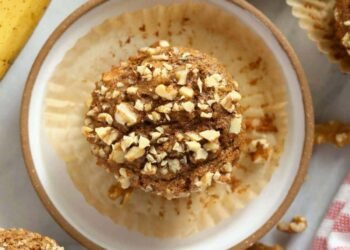 Banana Nut Muffins Recipe (Moist + Crunchy High!)