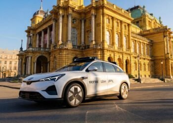 Uber and Pony.ai are testing a robotaxi service for Europe