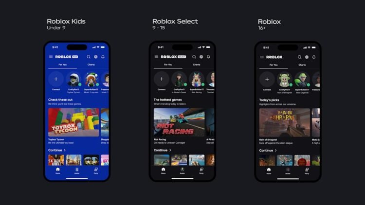 Roblox introduces obligatory age-gated account tiers