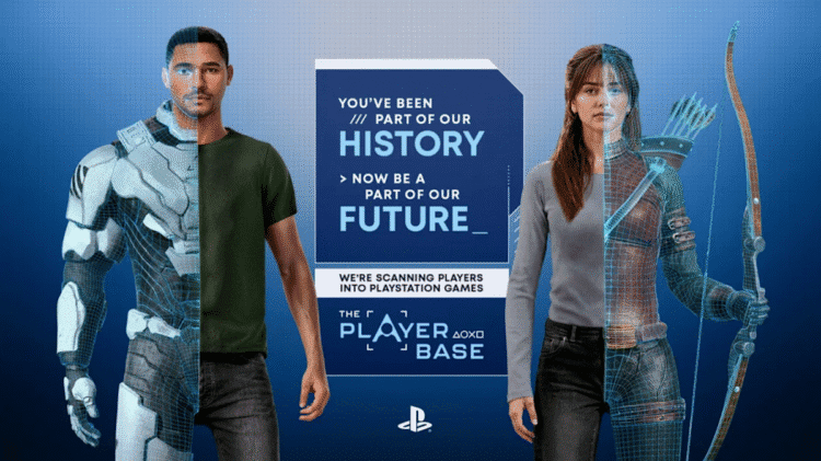 Sony is beginning a bizarre service that scans folks to place them in PlayStation video games