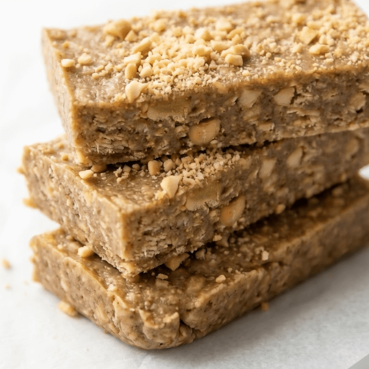 No-Bake Banana Nut Vegan Protein Bars