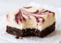 Vegan Chocolate Cherry Cheesecake Bars