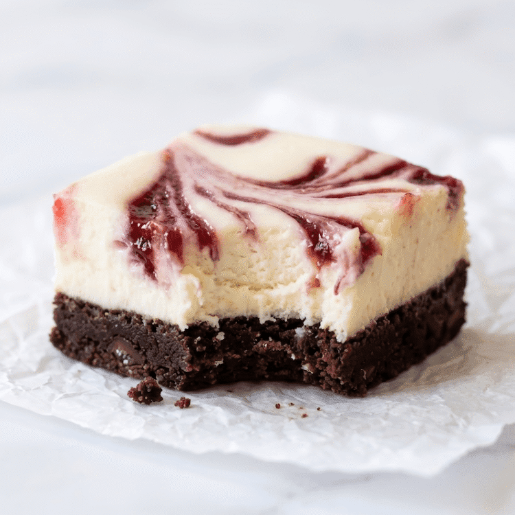 Vegan Chocolate Cherry Cheesecake Bars