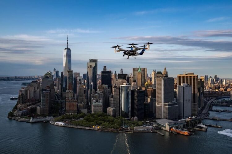 Joby Aviation is demoing 10-minute air taxi flights from JFK to Manhattan for per week