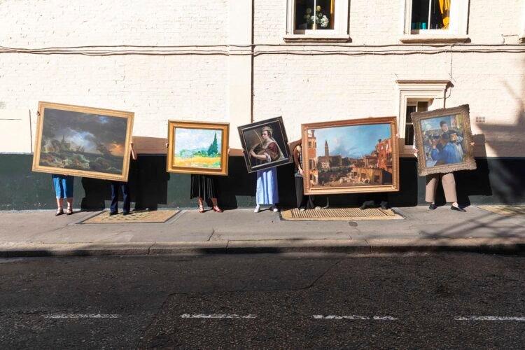 Monet for nothing: the well-known artworks cheering up UK excessive streets