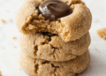 Vegan Peanut Butter Blossom Cookies [gluten-free + sugar-free] • Wholesome Helper