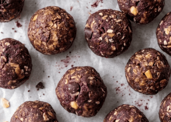 Chocolate Peanut Butter POWER Bites [vegan + gluten-free] • Wholesome Helper