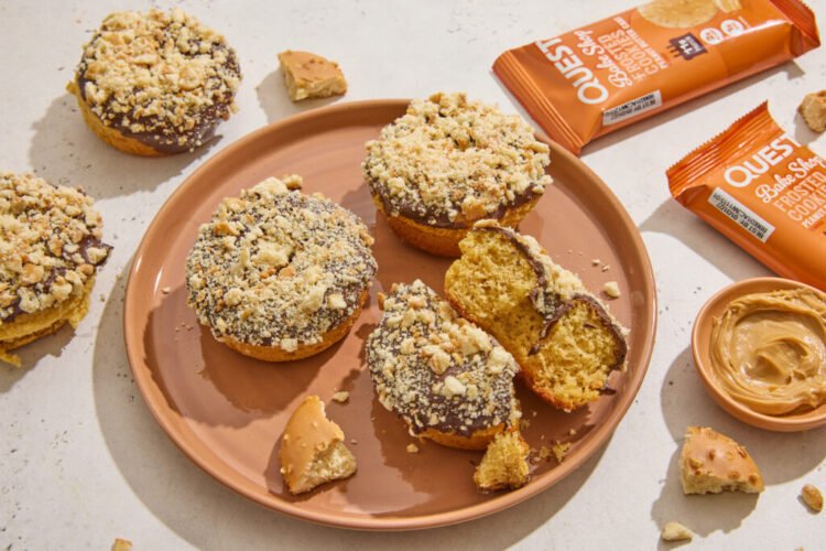 Quest Peanut Butter Frosted Cookie Donuts