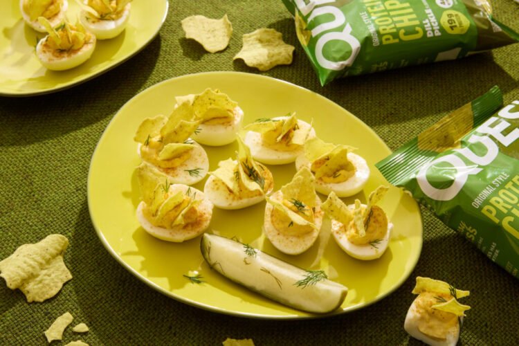 Quest Dill Pickle Deviled Eggs Recipe
