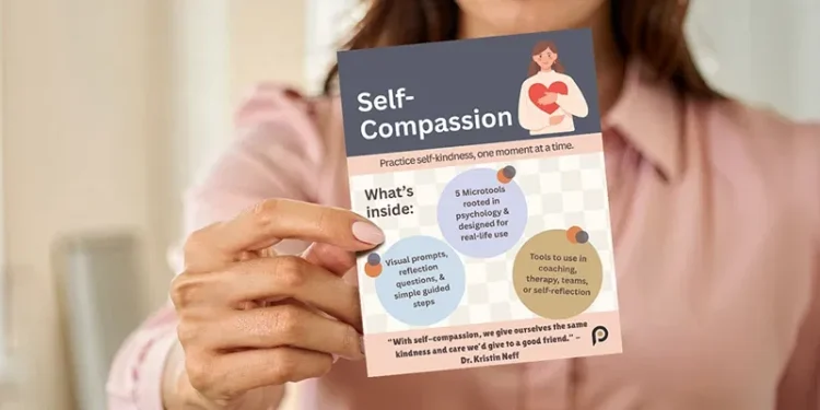 Use Self-Compassion Anchor Playing cards