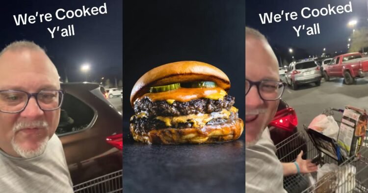 “We’re Cooked” – Man Shocked at $50 Hamburger Ingredient Price