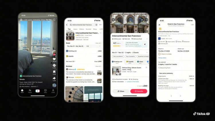 TikTok Provides In-App Journey Reserving Companies