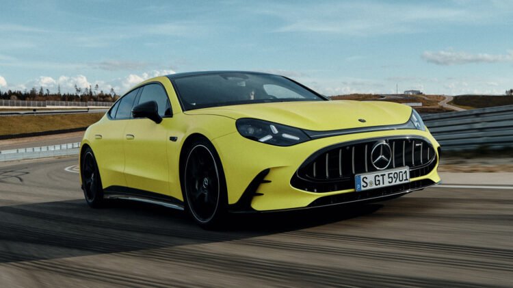 Mercedes-AMG’s 1,153 Hp Electrical GT 4-Door Takes On Porsche’s Taycan