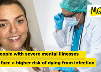 Folks with extreme psychological sickness face a better threat of dying from infections