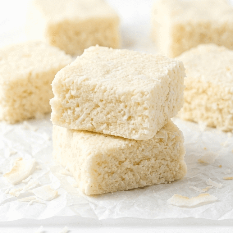 Fluffy Cinnamon Coconut Flour Cake Bars