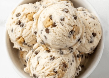 Wholesome Cookie Dough Protein Ice Cream [VIRAL TikTok Recipe] • Wholesome Helper