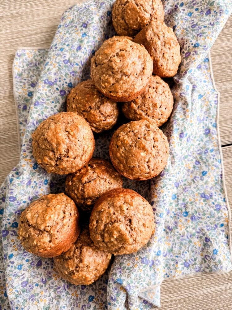 Wholesome Oatmeal Protein Muffins (No Added Sugar, Child-Pleasant!) • Kath Eats