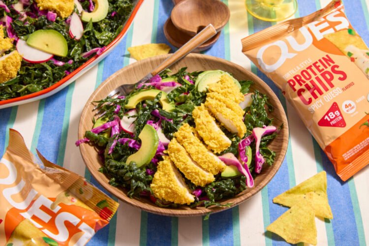Quest Spicy Queso Summer time Salad Recipe