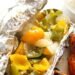 Simple Grilled Peppers and Onions (Foil Pack!)