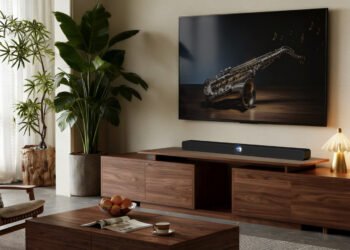 WiiM’s First Soundbar Has A Touchscreen Show And Dolby Atmos