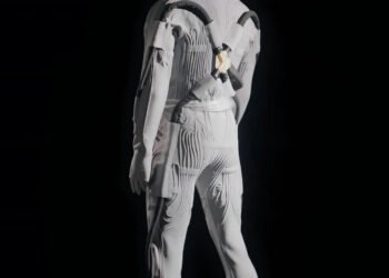 Axiom Reveals Its Prada-Designed Spacesuit Interior Layer For NASA