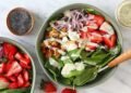 Strawberry Spinach Salad with Poppyseed Dressing (15 Minutes!)