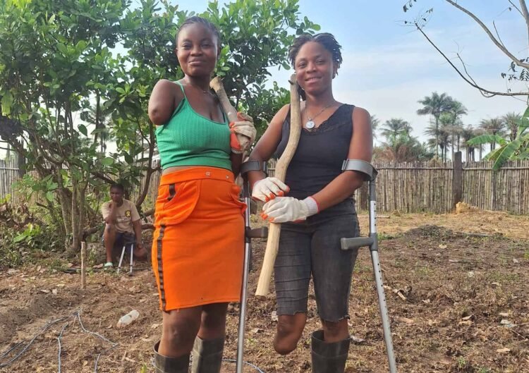 How a farming mission in Sierra Leone helps amputees rebuild lives