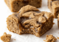 Caramel Apple Swirl Bars [gluten-free + sugar-free] • Wholesome Helper