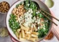 Inexperienced Goddess Pasta Salad (Solely 6 Substances!)