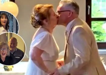 Party turned marriage ceremony surprises visitors