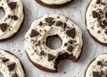 Vegan Mint Chocolate Cookies and Cream Protein Donuts • Wholesome Helper