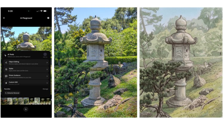 Adobe Crams A number of AI Instruments Into Its Experimental Digital camera App