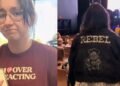 Hand Painted Jacket Present Discovered at Thrift Retailer