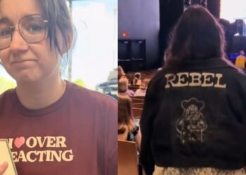 Hand Painted Jacket Present Discovered at Thrift Retailer