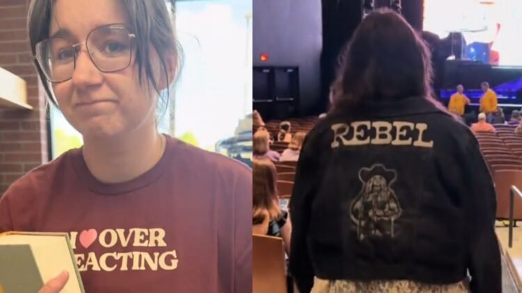 Hand Painted Jacket Present Discovered at Thrift Retailer