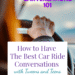 Learn how to Have the Greatest Automobile Journey Conversations