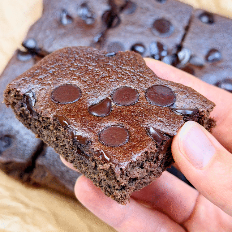 Grain-Free Chocolate Chip Plantain Protein Cake