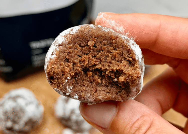 No-Bake Vegan Chocolate Banana Nut Donut Holes