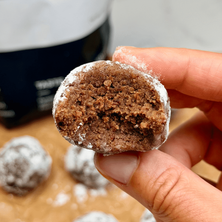 No-Bake Vegan Chocolate Banana Nut Donut Holes
