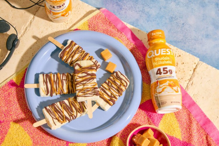 Quest Salted Caramel Ice Cream Bars Recipe