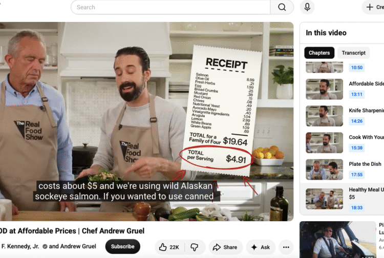 The Actual Meals Present Evaluate