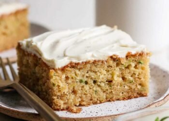 Zucchini Cake Recipe (Extremely-Moist & Simple)