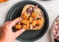 Buffalo Salmon Tacos (Simple 15 Minute Dinner)