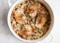 One Pot Rooster and Rice (Dutch Oven Recipe)