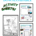Free COYOTE vs ACME Exercise Sheets and Coloring Web page