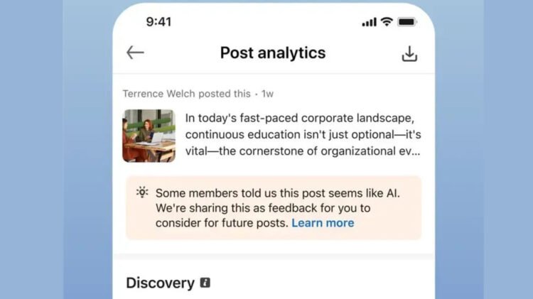 LinkedIn Says Its AI Slop Button Is Working